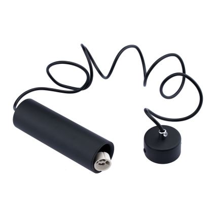 Chandelier on a string KARADON 1xGU10/30W/230V 17 cm black