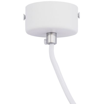 Chandelier on a string KARADON 1xGU10/30W/230V 17 cm white