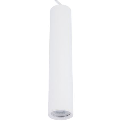 Chandelier on a string KARADON 1xGU10/30W/230V 17 cm white