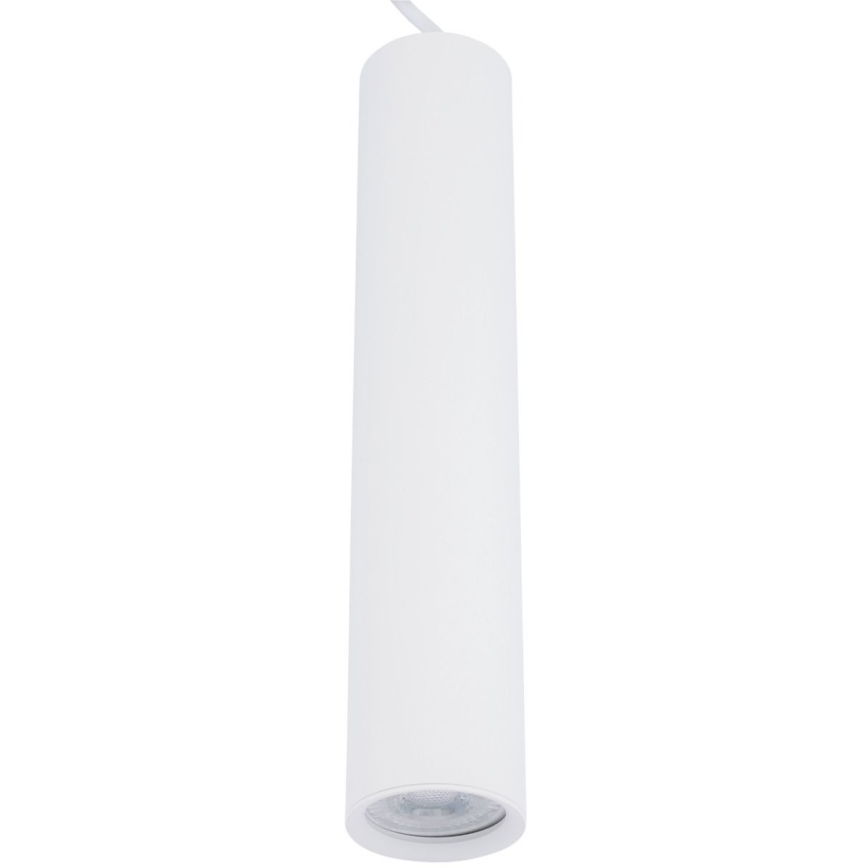 Chandelier on a string KARADON 1xGU10/30W/230V 17 cm white