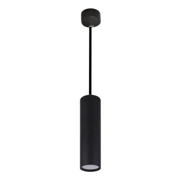 Chandelier on a string KARADON 1xGU10/30W/230V 29 cm black