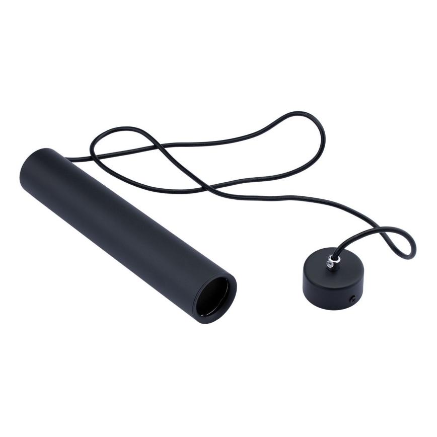 Chandelier on a string KARADON 1xGU10/30W/230V 29 cm black