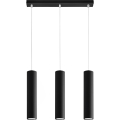 Chandelier on a string KARADON 3xGU10/30W/230V black