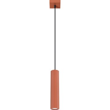 Chandelier on a string KARBON 1xGU10/10W/230V red