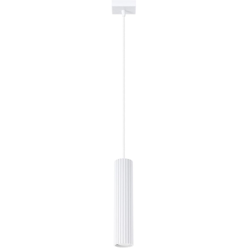 Chandelier on a string KARBON 1xGU10/10W/230V white