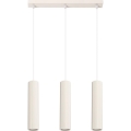 Chandelier on a string KARBON 3xGU10/10W/230V creamy