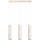 Chandelier on a string KARBON 3xGU10/10W/230V creamy