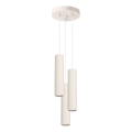 Chandelier on a string KARBON 3xGU10/10W/230V creamy