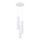 Chandelier on a string KARBON 3xGU10/10W/230V white