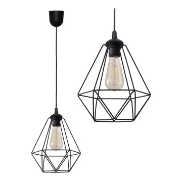 Chandelier on a string KARO 1xE27/15W/230V