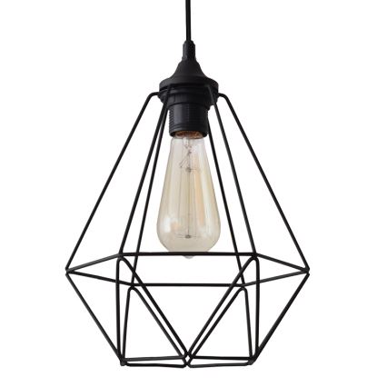 Chandelier on a string KARO 1xE27/15W/230V