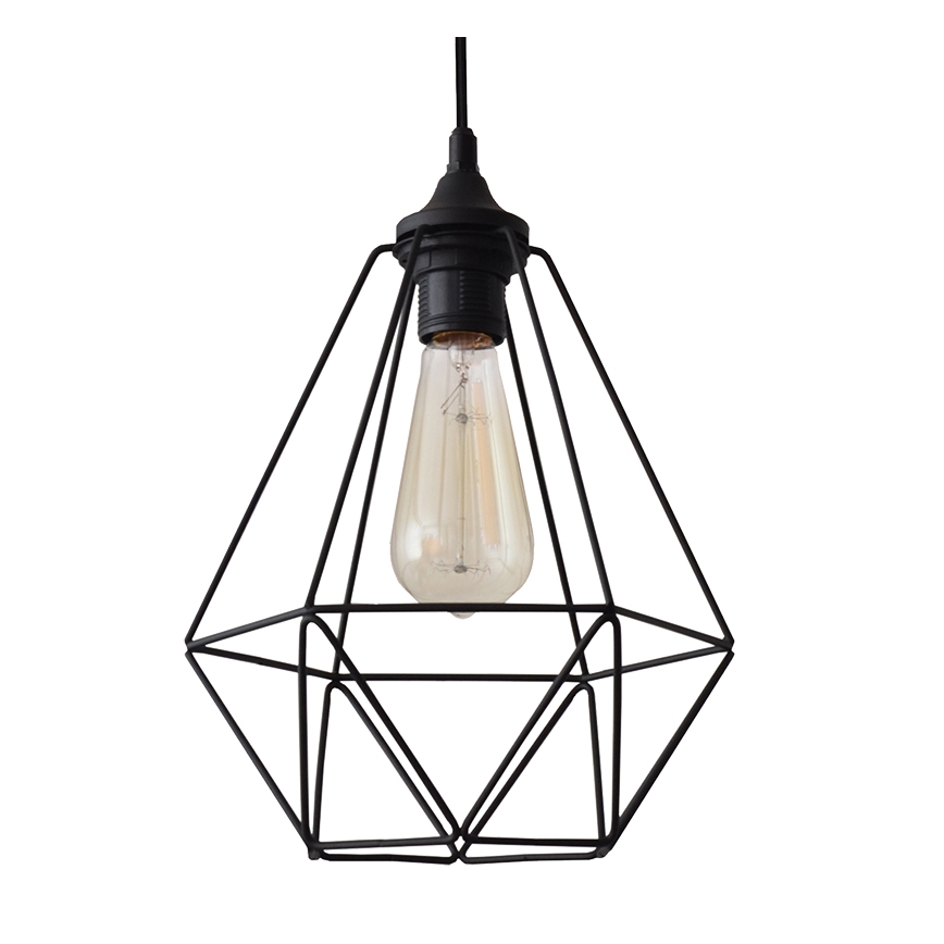 Chandelier on a string KARO 1xE27/15W/230V