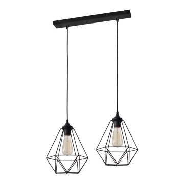 Chandelier on a string KARO 2xE27/15W/230V