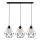 Chandelier on a string KARO 3xE27/15W/230V