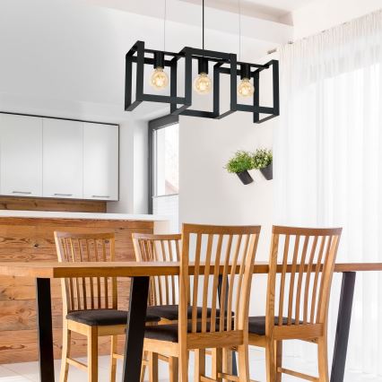 Chandelier on a string KARTEL 3xE27/60W/230V