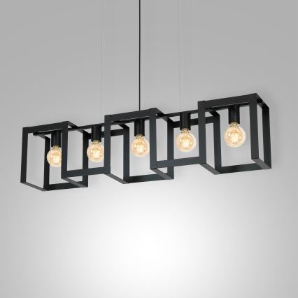 Chandelier on a string KARTEL 5xE27/60W/230V