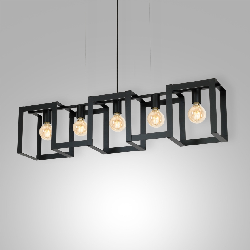 Chandelier on a string KARTEL 5xE27/60W/230V