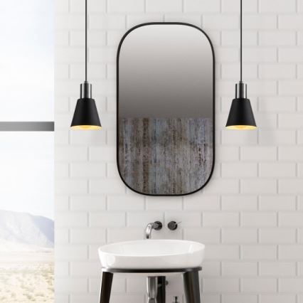 Chandelier on a string KEM 1xE27/40W/230V black
