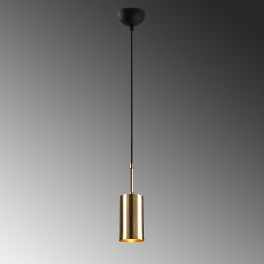 Chandelier on a string KEM 1xE27/40W/230V gold