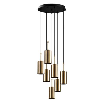 Chandelier on a string KEM 7xE27/40W/230V