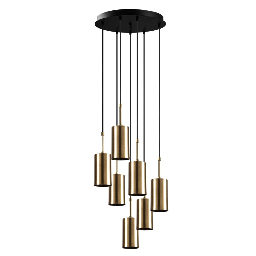 Chandelier on a string KEM 7xE27/40W/230V
