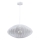 Chandelier on a string KINU 1xE27/20W/230V d. 50 cm white
