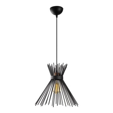 Chandelier on a string KIRPI 1xE27/40W/230V black