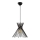 Chandelier on a string KIRPI 1xE27/40W/230V black