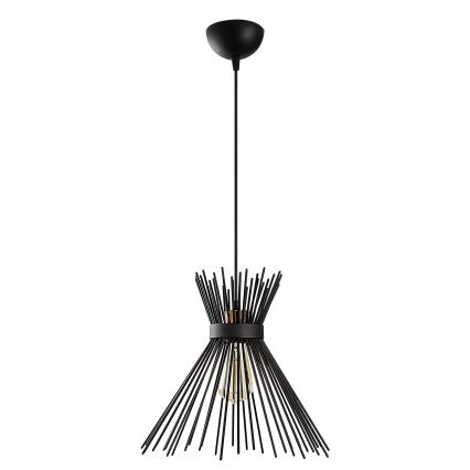 Chandelier on a string KIRPI 1xE27/40W/230V black
