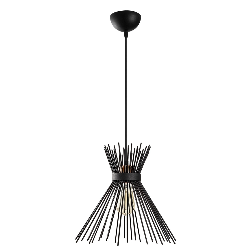 Chandelier on a string KIRPI 1xE27/40W/230V black