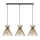 Chandelier on a string KIRPI 3xE27/40W/230V gold
