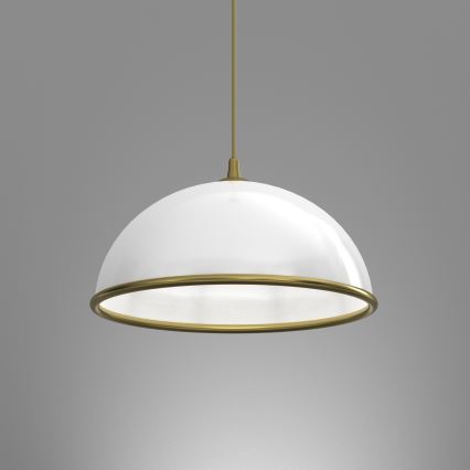 Chandelier on a string KITCHEN 1xE27/15W/230V white/gold