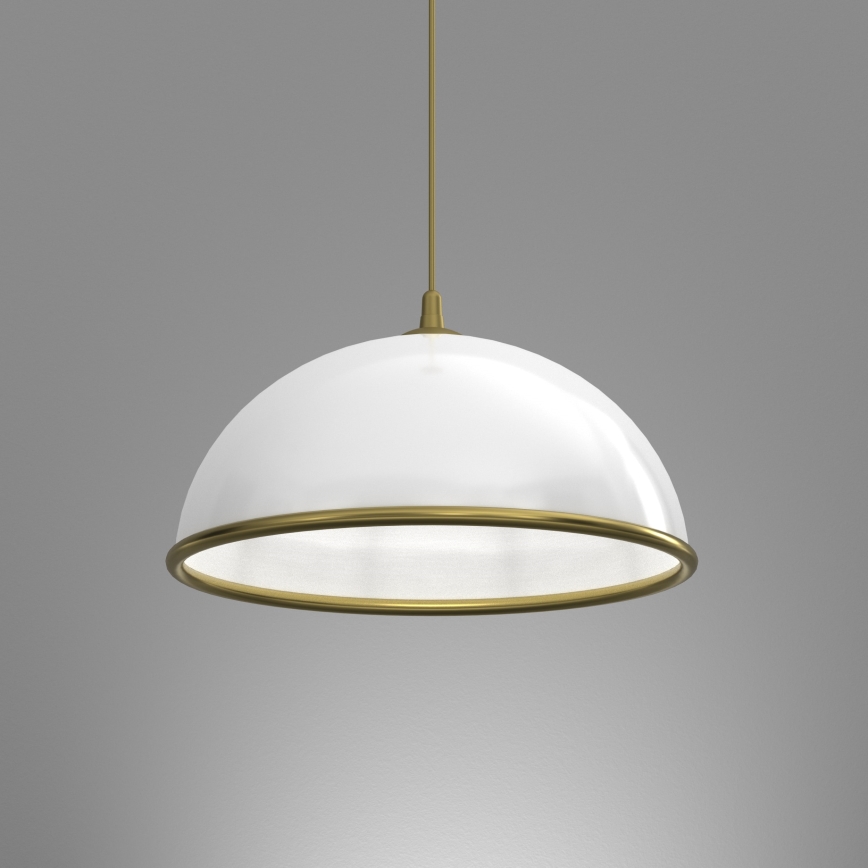 Chandelier on a string KITCHEN 1xE27/15W/230V white/gold