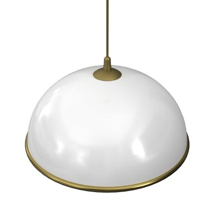 Chandelier on a string KITCHEN 1xE27/15W/230V white/gold
