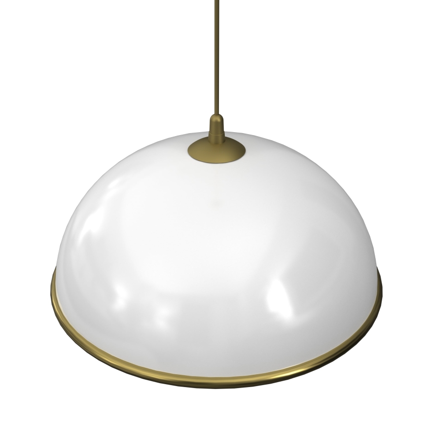 Chandelier on a string KITCHEN 1xE27/15W/230V white/gold