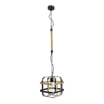 Chandelier on a string KLATKA 1xE27/10W/230V