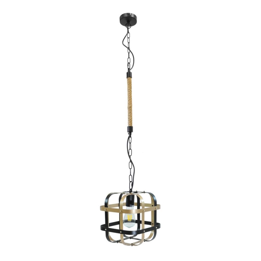 Chandelier on a string KLATKA 1xE27/10W/230V