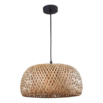 Chandelier on a string KORFU 1xE27/20W/230V d. 38 cm bamboo