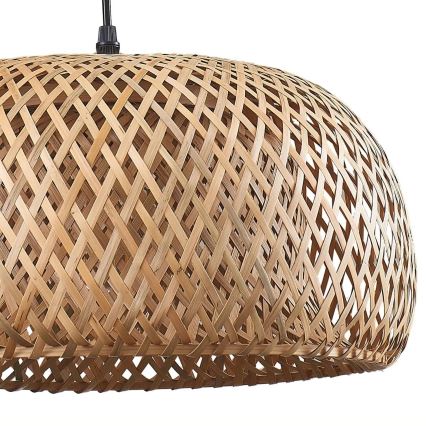 Chandelier on a string KORFU 1xE27/20W/230V d. 38 cm bamboo