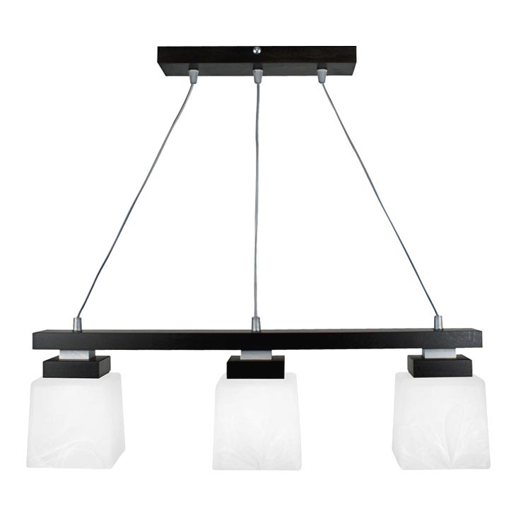 Chandelier on a string KUBUS 3xE27/60W/230V