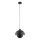 Chandelier on a string KUGER 1xE27/15W/230V black