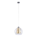 Chandelier on a string KULANA 1xE27/60W/230V gold