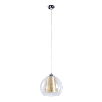 Chandelier on a string KULANA 1xE27/60W/230V gold