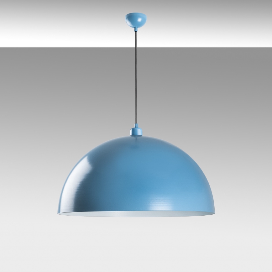 Chandelier on a string KURE 1xE27/40W/230V blue