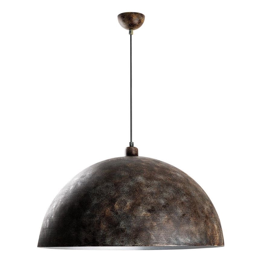 Chandelier on a string KURE 1xE27/40W/230V d. 60 cm grey