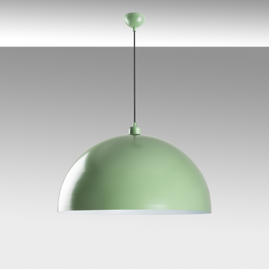 Chandelier on a string KURE 1xE27/40W/230V green