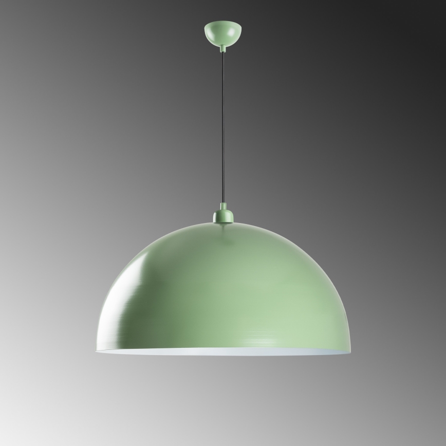 Chandelier on a string KURE 1xE27/40W/230V green