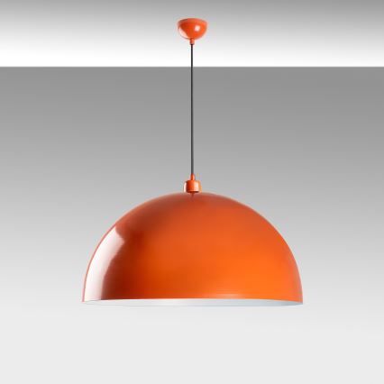 Chandelier on a string KURE 1xE27/40W/230V orange