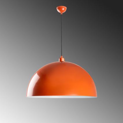 Chandelier on a string KURE 1xE27/40W/230V orange