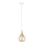 Chandelier on a string LACRIMA WHITE 1xE27/60W/230V